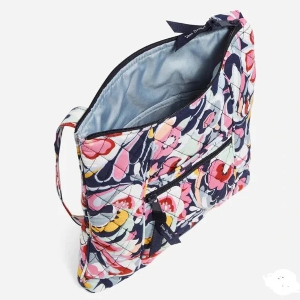 NWT $85 Vera Bradley Hipster Crossbody Purse Bag Mod Paisley Pattern - Picture 6 of 8